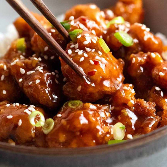 14. Poulet &agrave; la sauce du G&eacute;n&eacute;ral Tao