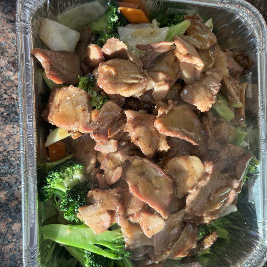 38. BBQ Pork & Broccoli