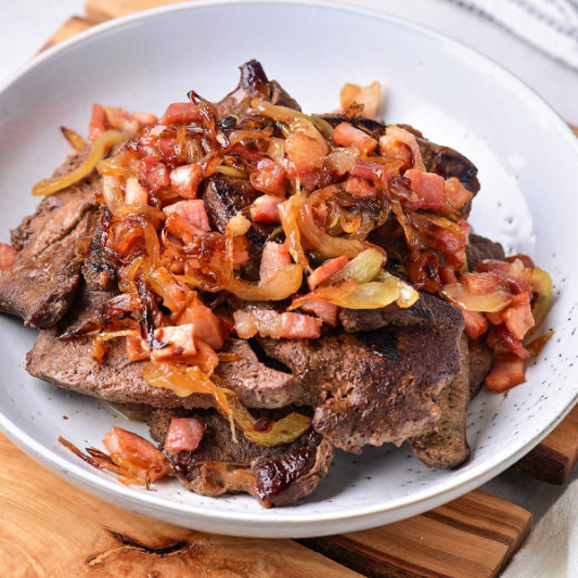 Beef Liver and Bacon