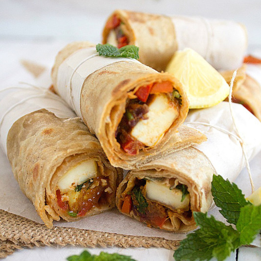 Paneer Tikka Wrap