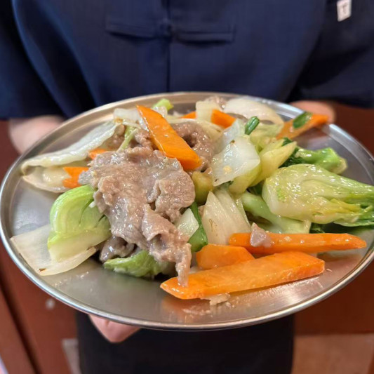 Beef with Mixed Vegetables