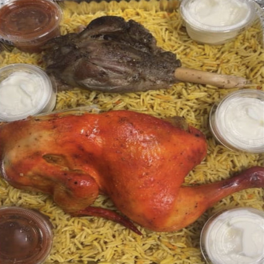 Mixed Chicken (Half) and Lamb (1 pc)