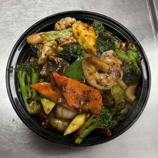 Chicken with Black Pepper Sauce