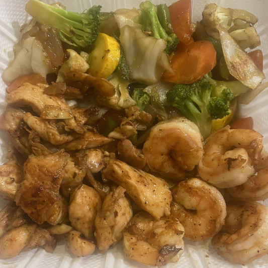 Cajun Grilled Chicken & Shrimp