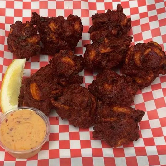 A2. Shrimp Pakora (10 pcs)