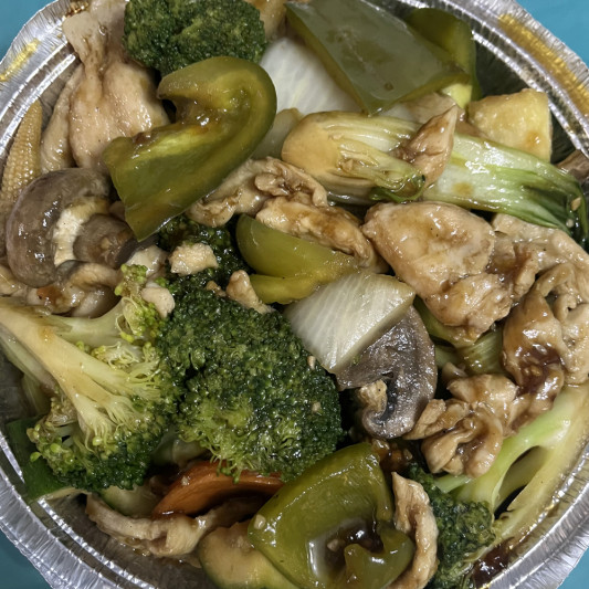 79. Chicken with Mixed Vegetable