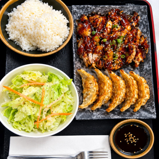 Chicken & Gyoza
