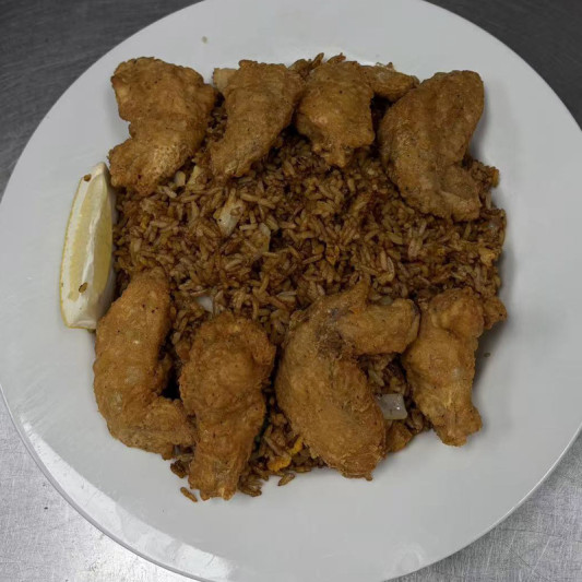 G6. Wings on Fried Rice