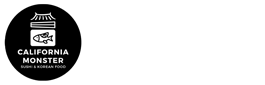 California Monster Sushi & Korean Food &ldquo;New ownership since 2025&rdquo; logo