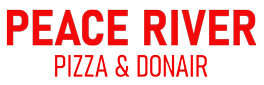 Peace river pizza and donair logo