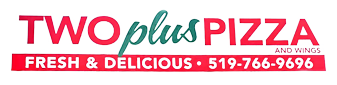 Two Plus Pizza logo