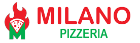 The Original Milano Pizza Burgers and Subs logo