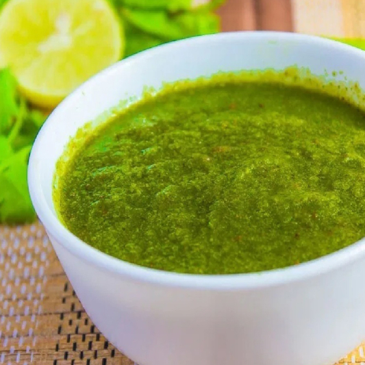 Pickles, Sweet, & Mint Chutney