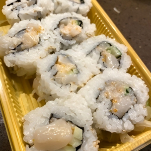 Chopped Scallop Roll