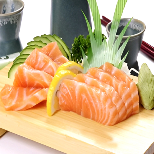 Salmon Belly Sashimi