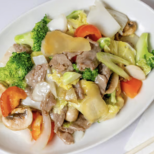 Ginger Beef with Vegetables