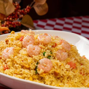 096. Shrimp Fried Rice 虾仁炒饭