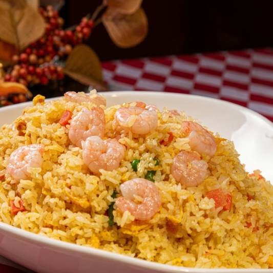 096. Shrimp Fried Rice 虾仁炒饭