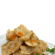 Deep-Fried Sweet & Sour Pork /金牌锅包肉