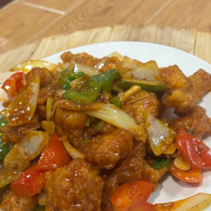 Fried Pork Slices / 溜肉段