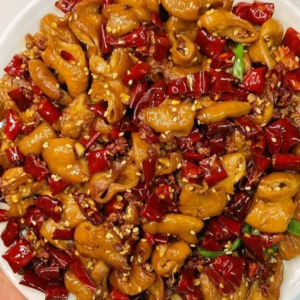 Dry Stir-Fried Pork Intestine / 干煸肥肠