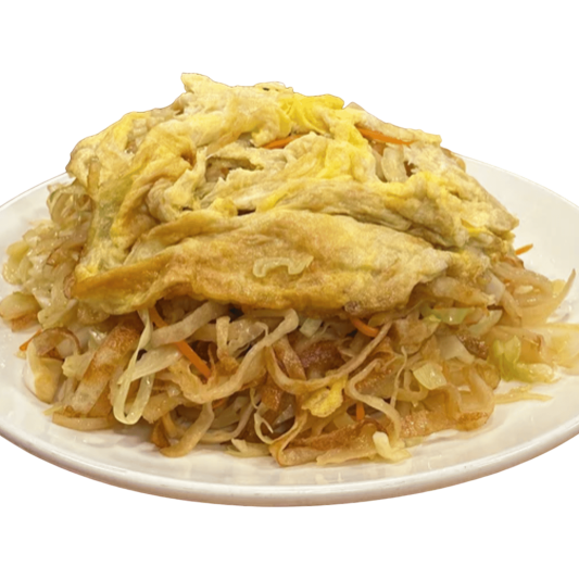 Homemade Fried Pancake with Egg / 家常炒饼 (蛋)