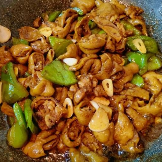 Quick Fried Pork Intestine / 溜肥肠