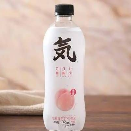 Yuanji Forest Peach Favor Soda Sparkling Water / 元气森林桃子