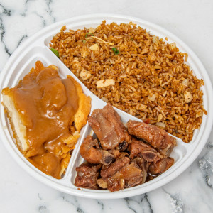 Repas combin&eacute; No.7 - Combination Plate No.7