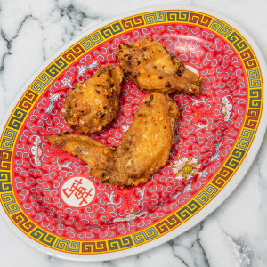 Ailes de poulet saut&eacute;es (12 mcx) - Sauteed Chicken Wings (12 pcs)