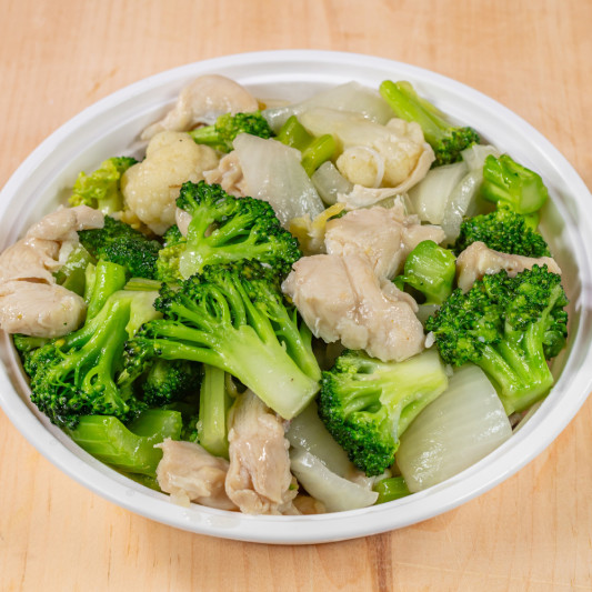 Poulet et l&eacute;gumes guy ding - Chicken and Vegetable Guy Ding