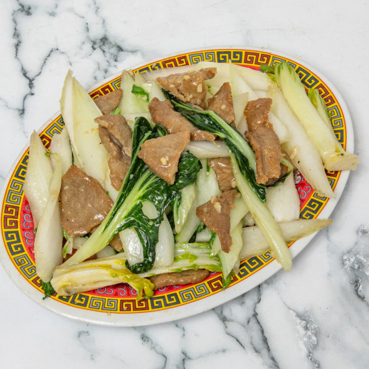 Boeuf et bok choy - Beef with Bok Choy