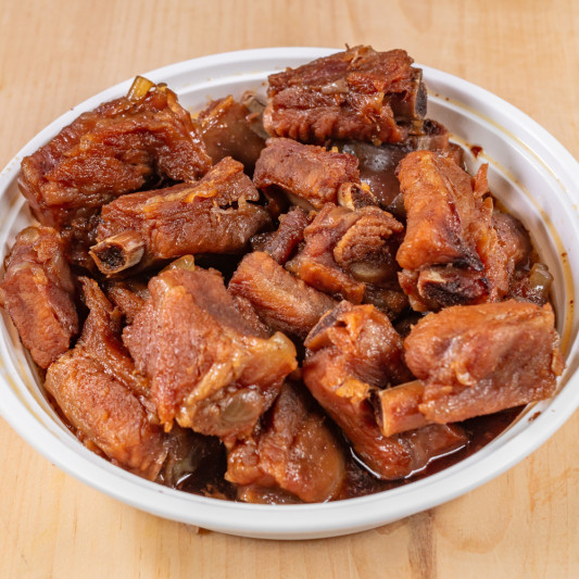 C&ocirc;telettes &agrave; l&rsquo;ail - Garlic Spare Ribs
