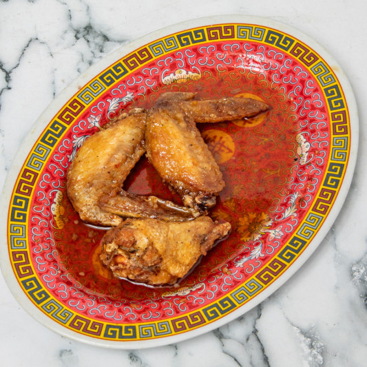 Ailes de poulet &agrave; l'ail (12 mcx) - Garlic Chicken Wings (12 pcs)