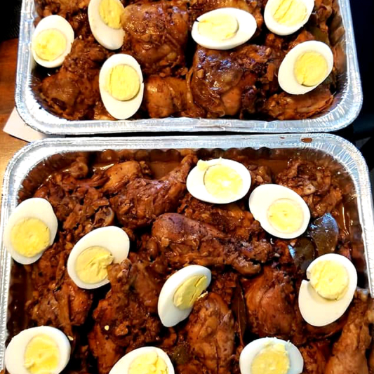 Chicken Adobo with Egg