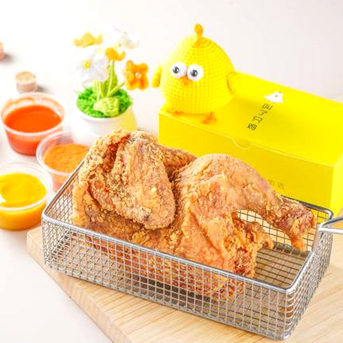 Fried Cornish Hen Chicken