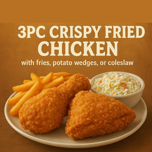 Crispy Fried Chicken (3 pcs)
