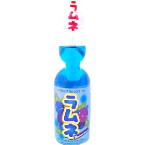Carbonated Blueberry Ramune Drink