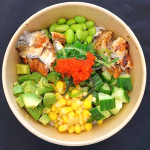 BBQ Eel Poke Bowl