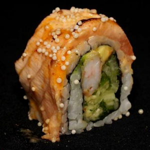 Aburi Salmon Dragon Roll (8 pcs)