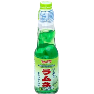 Carbonated Melon Ramune Drink 