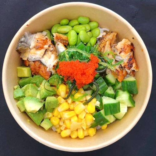 BBQ Eel Poke Bowl
