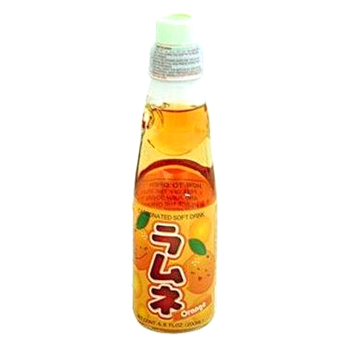 Carbonated Orange Ramune Drink