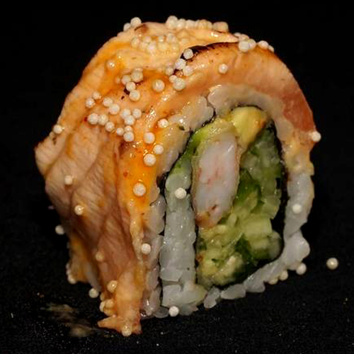 Aburi Salmon Dragon Roll (8 pcs)