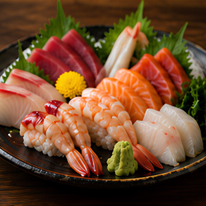Sushi and Sashimi