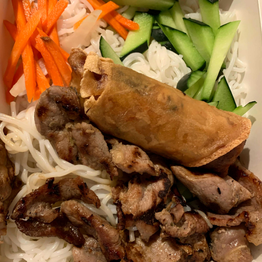 13. Bun Cha Gio Thit Nuong
