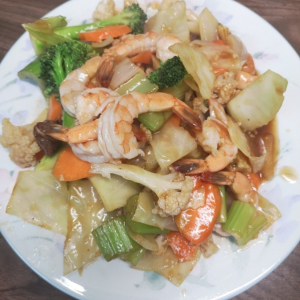 47. Shrimp with Mixed Vegetables