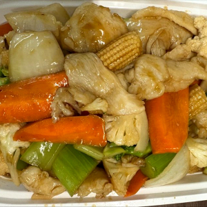 14. Chicken with Mixed Vegetables