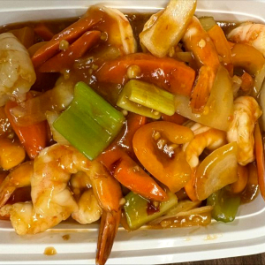 50. Szechuan Shrimp (14 pcs)