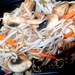 83. Mushroom Chow Mein